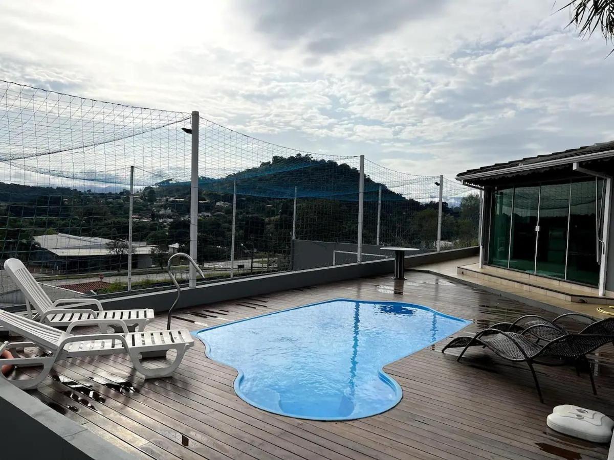 Casa Alto Padrao Com Area Gourmet Completa, Piscina E Campo Futebol Villa Socorro  Bagian luar foto
